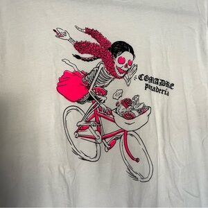 White Graphic Tee with